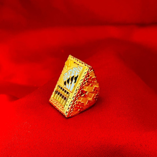 Boss Abacus Biscuit Ring